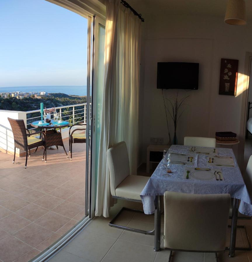 The Seaterra Reserve Penthouse With Mountains&Seaviews And Rooftop Terrace Akanthou Екстер'єр фото
