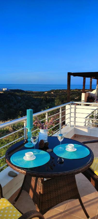 The Seaterra Reserve Penthouse With Mountains&Seaviews And Rooftop Terrace Akanthou Екстер'єр фото