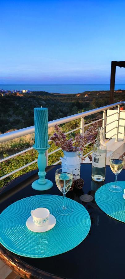 The Seaterra Reserve Penthouse With Mountains&Seaviews And Rooftop Terrace Akanthou Екстер'єр фото